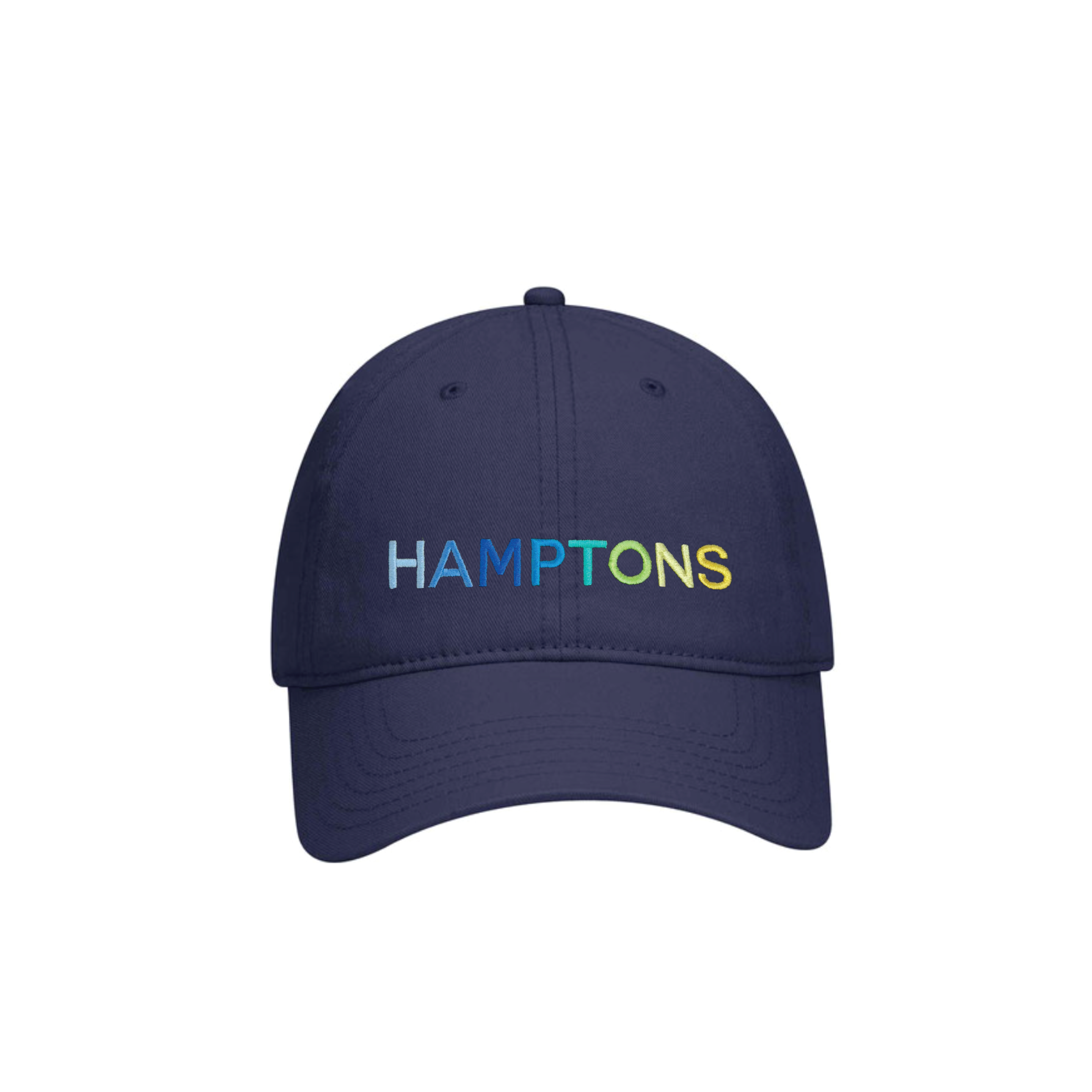 HAMPTONS Garment Washed Dad Cap-Navy Blue Shades image 0