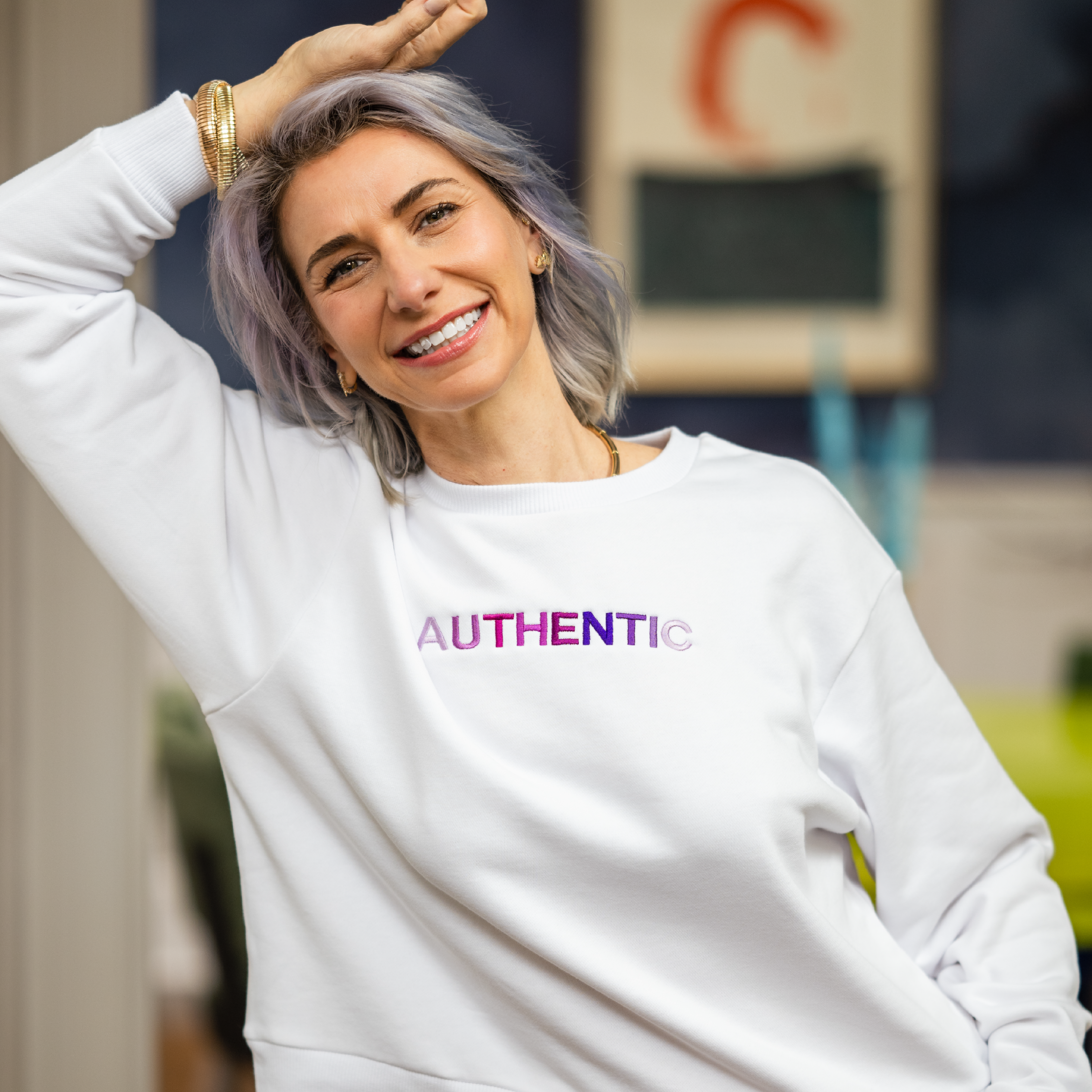 White Crew- PURPLES-AUTHENTIC image 1