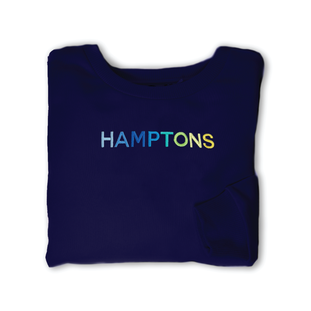 HAMPTONS Polished French Terry Crew Evening Blue<br /> Blue Shades image 0