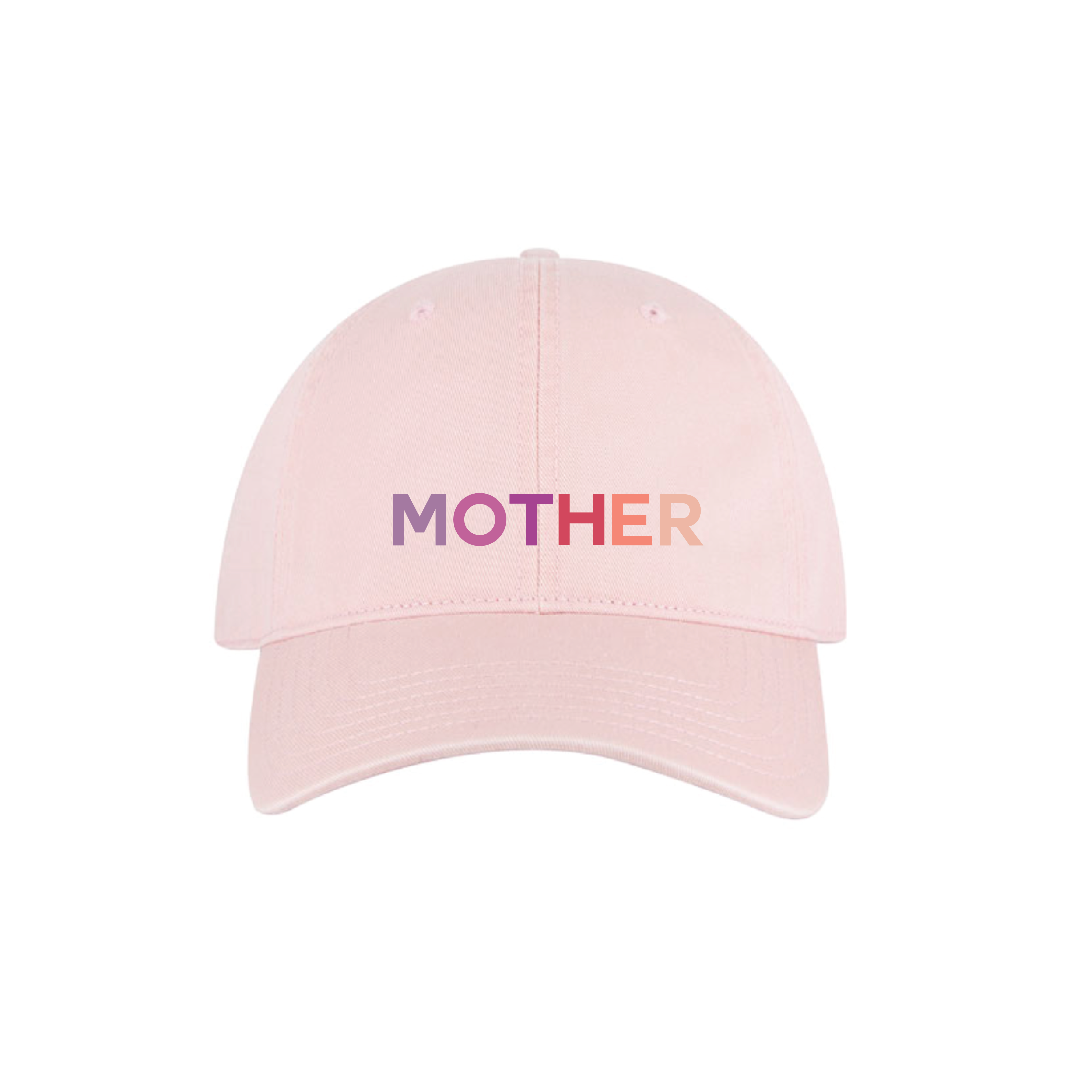MOTHER Garment Washed Dad Cap-Pink Pink Shades image 0