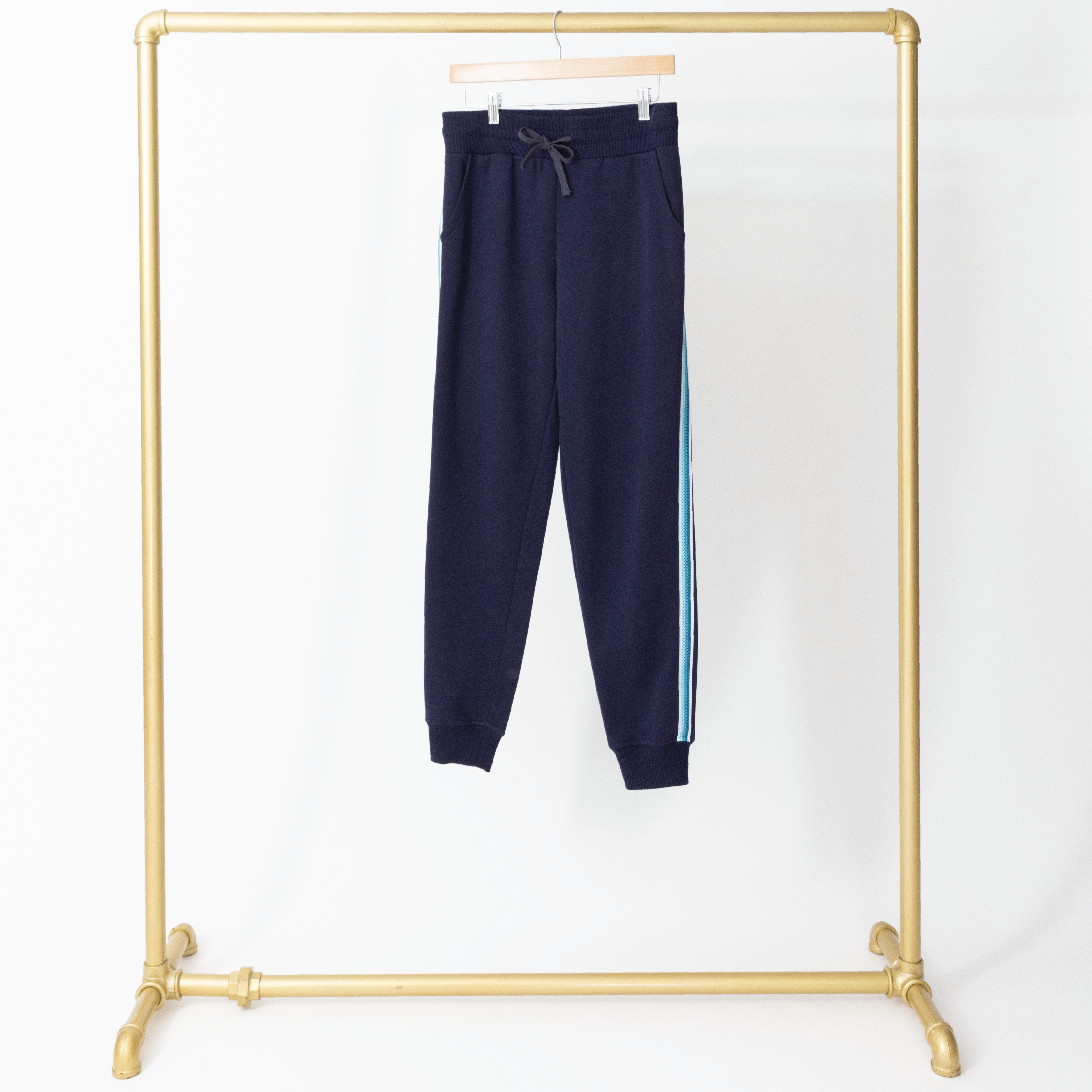 Sporty Gradient Stripe Jogger <br /> Evening Blue-Turq image 4