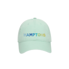 HAMPTONS Garment Washed Dad Cap-Mint Blue Shades image 0