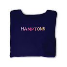 HAMPTONS Polished French Terry Crew Evening Blue<br /> PINK Shades image 2
