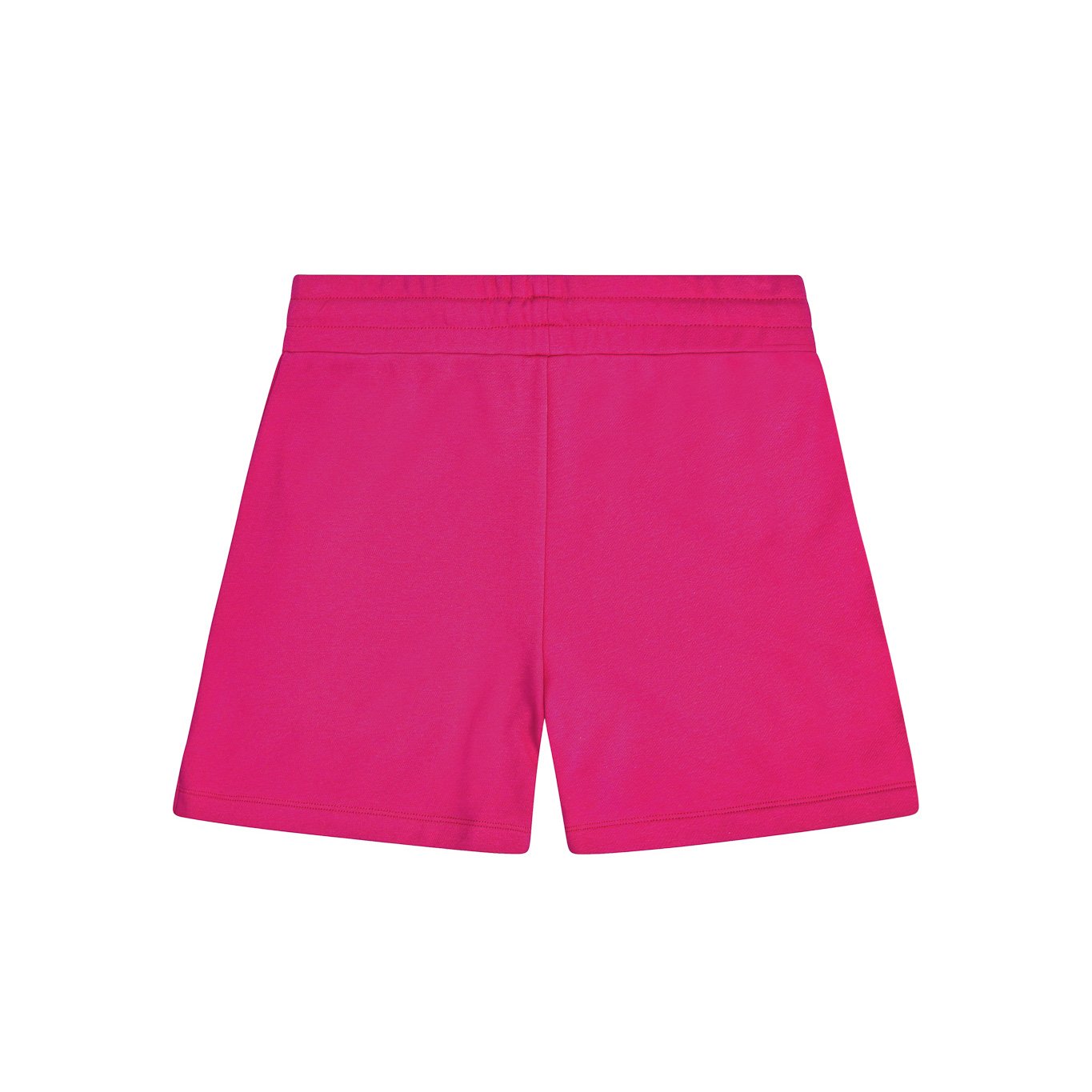 Solid French Terry Pocket Shorts - Hot Pink image 3