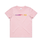 HAMPTONS Polished Cotton Pink KIDS T-Shirt <br /> Pink Shades image 0