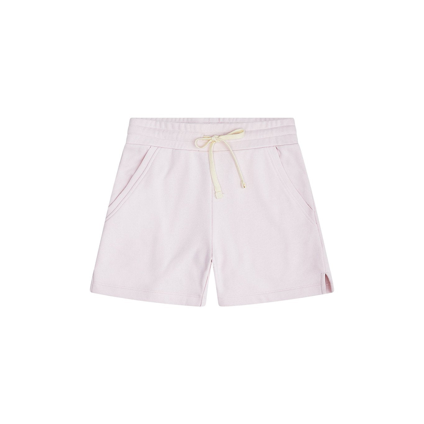 LOVE IS THE DRUG Polished French Terry Crew Pale Lavender <br/> Pink Shades image 4