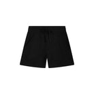 Solid French Terry Pocket Shorts - Black image 2