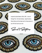 Soul Sister Eye Jeweled Patch Crew - Pale Mint image 1