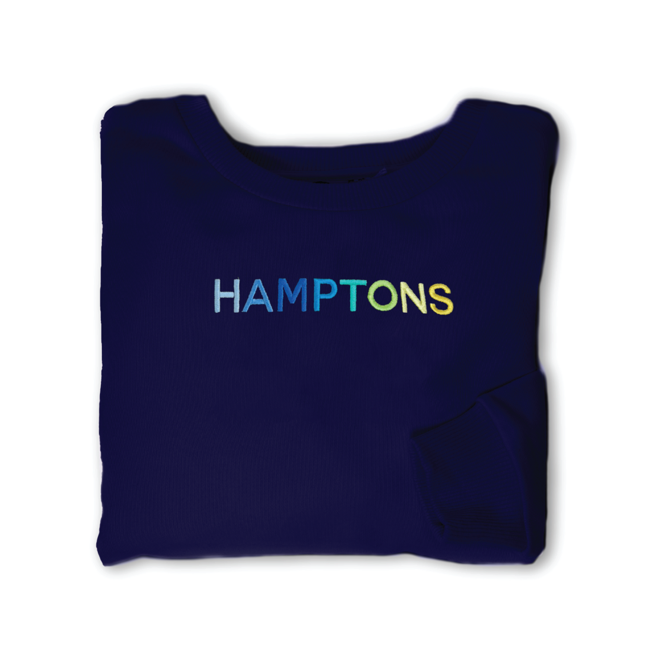 HAMPTONS Polished French Terry Crew Evening Blue<br /> Blue Shades image 0
