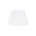 Solid French Terry Pocket Shorts - White image 3