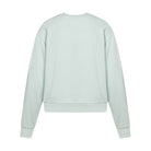 Solid French Terry Crewneck Sweatshirt - Pale Mint image 3