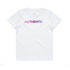 AUTHENTIC  White KIDS T-Shirt  <br /> Purple Shades image 0