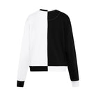 Black & White Multi-Mix Polished French Terry Crewneck Sweatshirt image 3