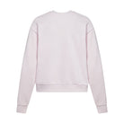 Solid French Terry Crewneck Sweatshirt - Pale Lavender image 3