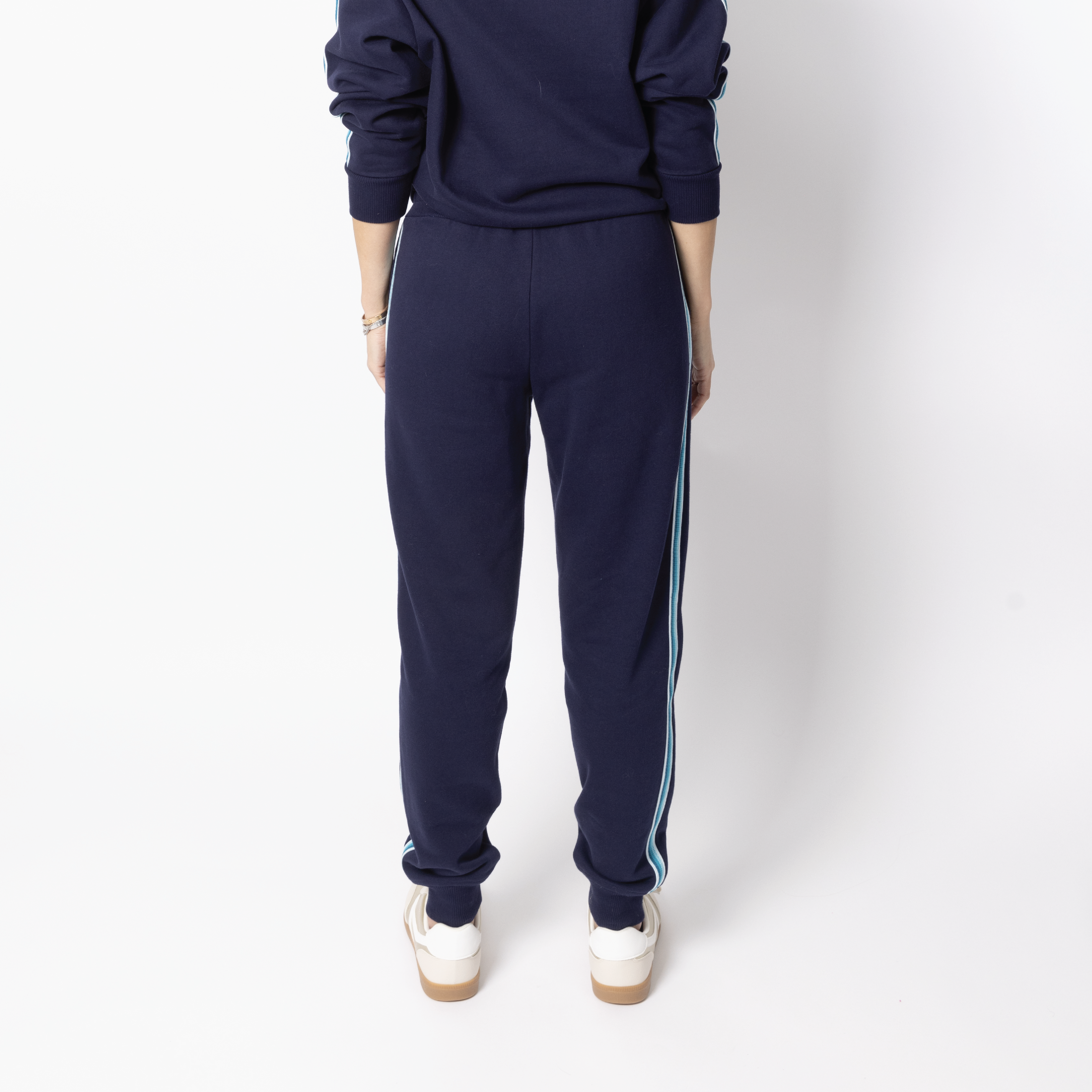 Sporty Gradient Stripe Jogger <br /> Evening Blue-Turq image 6
